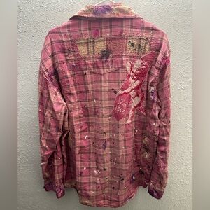Magnolia Pearl Patchwork Shirt OS